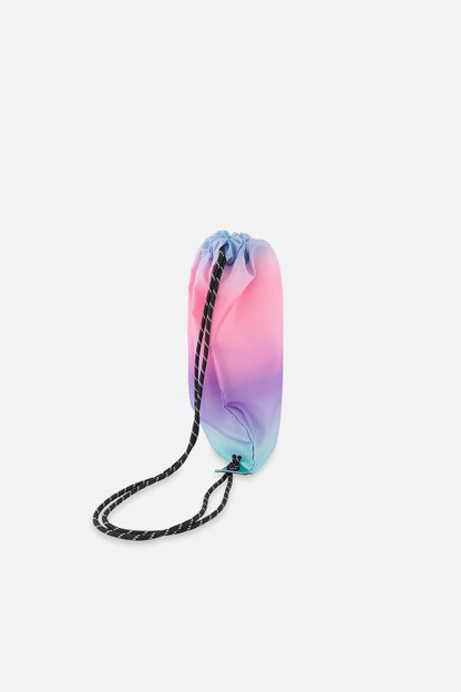 Drawstring Bag Blue And Mauve Gradient-1