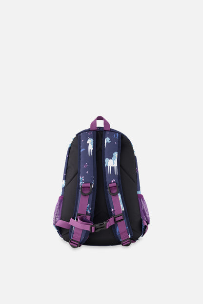 Little Kids Backpack Blue Unicorn Print-2