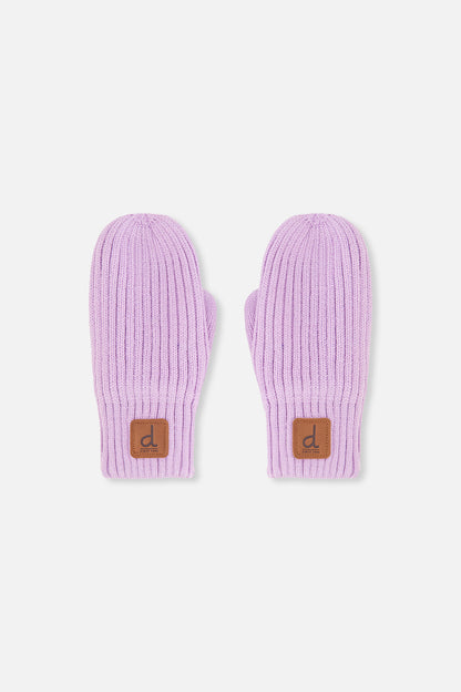 Knit Mittens Lavender-0