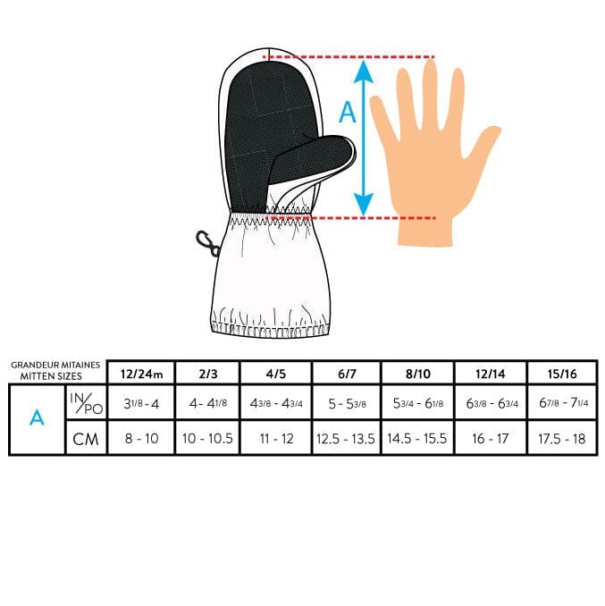 TEKNIK Mittens Printed Multicolor-3