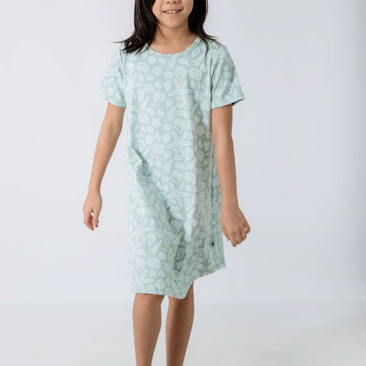 Youth Bamboo Bamboo Winslow Dress | Coastal Keepsakes-0