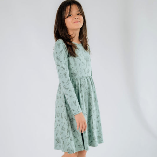 Youth Bamboo Long-Sleeve Daphne Dress-0