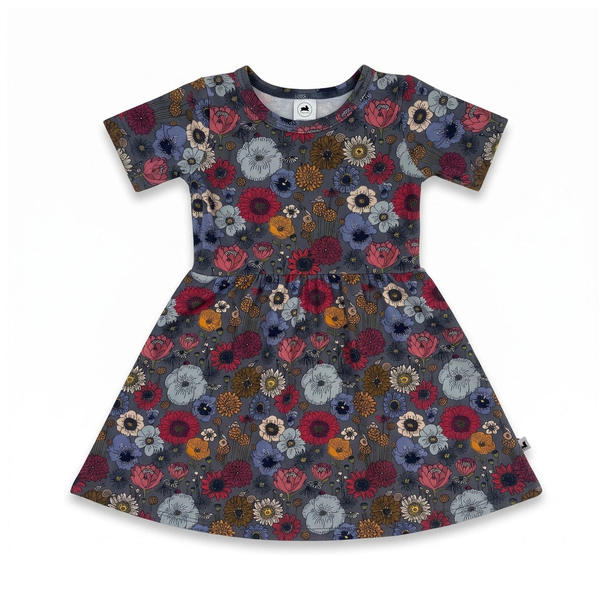 Baby/Kids' Bamboo Daphne Dress | Autumn Floral-0