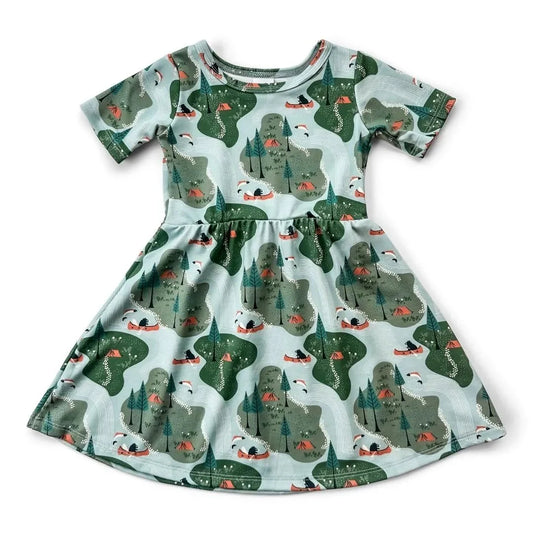 Baby/Kids Bamboo Daphne Dress-1