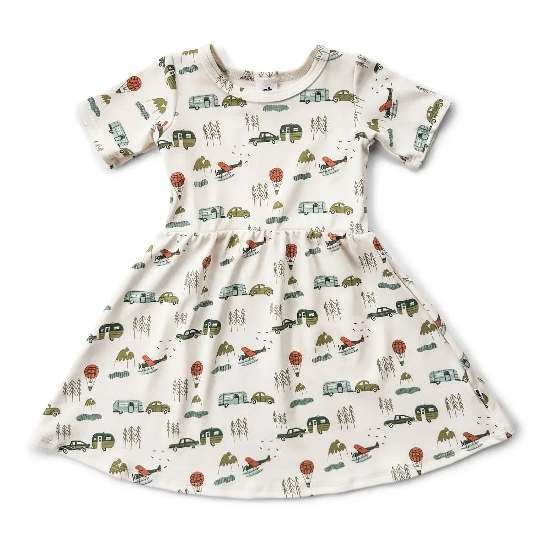 Baby/Kids Bamboo Daphne Dress-5