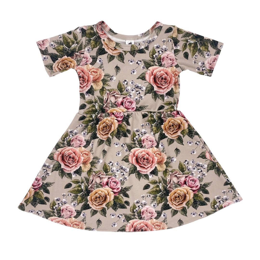 Baby/Kids Bamboo Daphne Dress-8