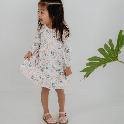 Baby/Kids Bamboo Long-Sleeve Daphne Dress-2