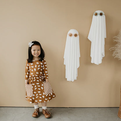 Baby/Kids' Bamboo Clementine Dress | Friendly Ghosts-3
