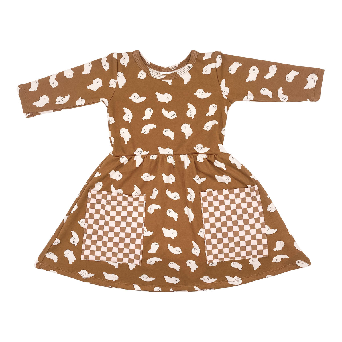 Baby/Kids' Bamboo Clementine Dress | Friendly Ghosts-0