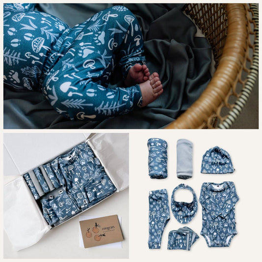 Bamboo Baby Capsule Gift Box - Forager & Slate-0