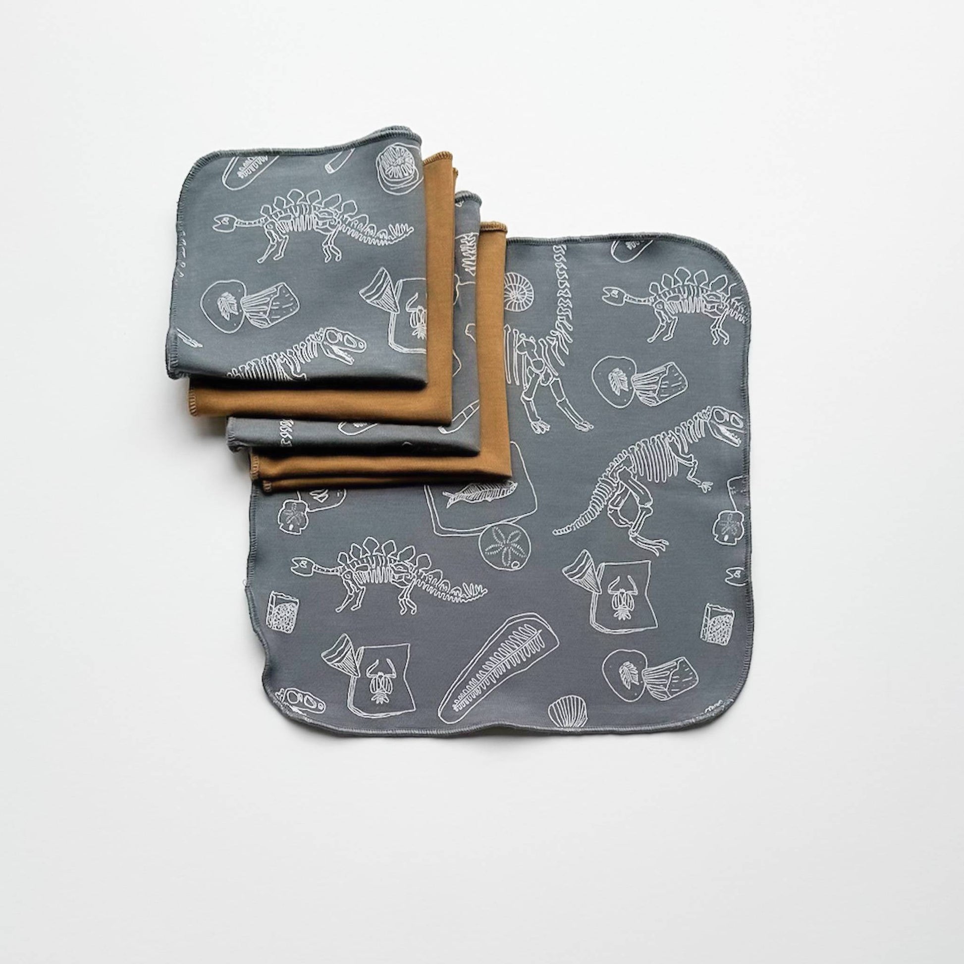 Bamboo Baby Capsule Gift Box - Fossil & Umber-2